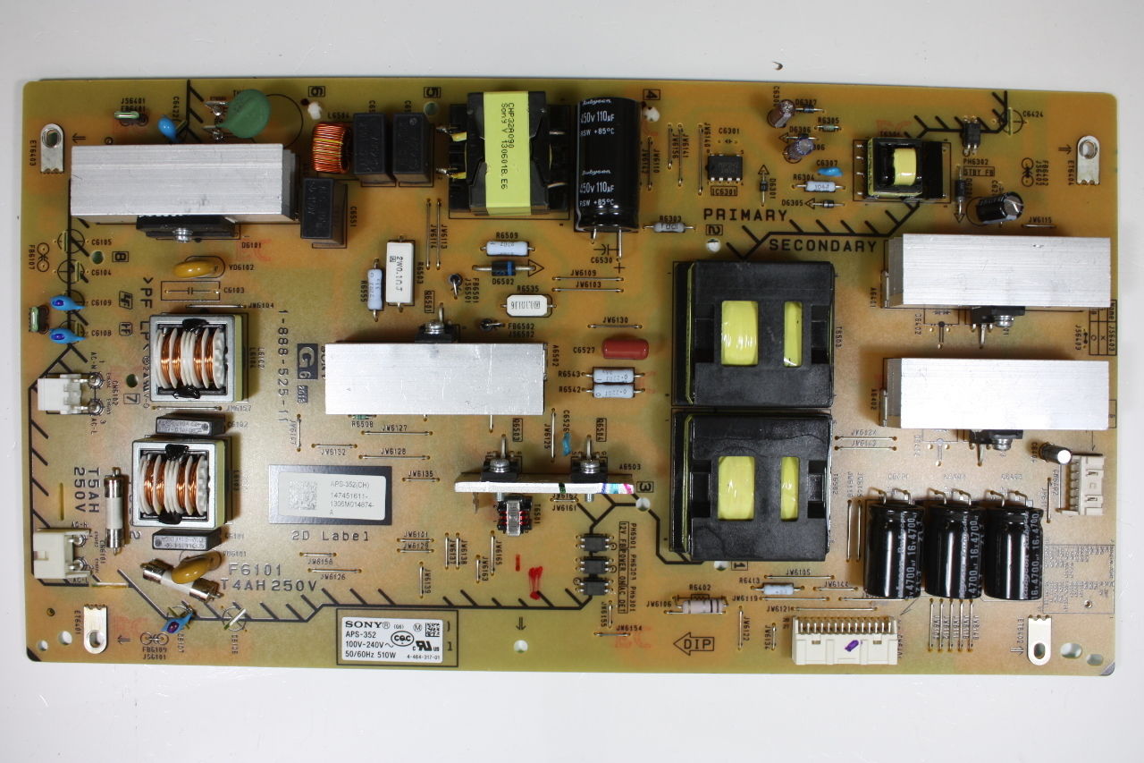 SONY 55" XBR-55X900A 1-474-516-11 Power Supply Board Unit